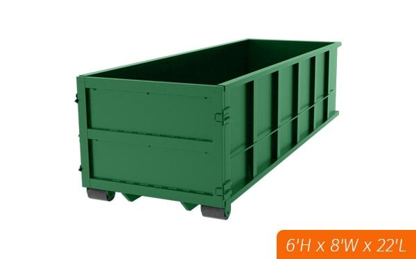 our prices for renting a 30 yard dumpster depend on the location and duration of the rental period